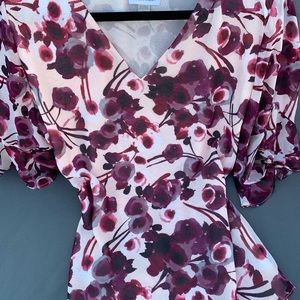 Calvin Klein floral blouse